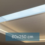 Persianas para ventanas de techo plano 60 x 250 cm