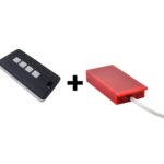 Mando a distancia y sensor de lluvia para claraboya de apertura eléctrica