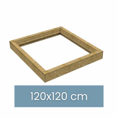 OSB Insulated Upstand 1200 x 1200 mm (for Pitched Roof)